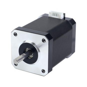 E-serie Nema 17 bipolair 60Ncm (84,97oz.in) 2,1A 42x42x60mm 4 draden met 1m kabel en connector
