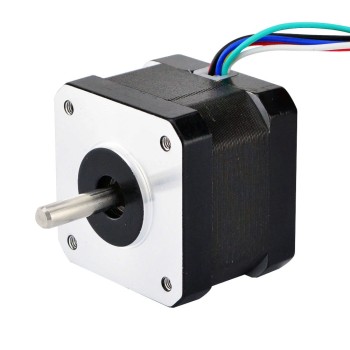 Nema 17 Unipolair 0,9deg 16Ncm(22,66oz.in) 0,3A 42x42x34mm 6 Draden