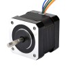 Nema 17 Unipolair 0,9deg 26Ncm(36.82oz.in) 0.4A 42x42x39mm 6 Draden
