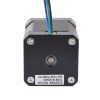 Volledig D-geslepen as Nema 17 Bipolair 0,9deg 46Ncm(65,1oz.in) 2A 42x42x48mm 4 Draden