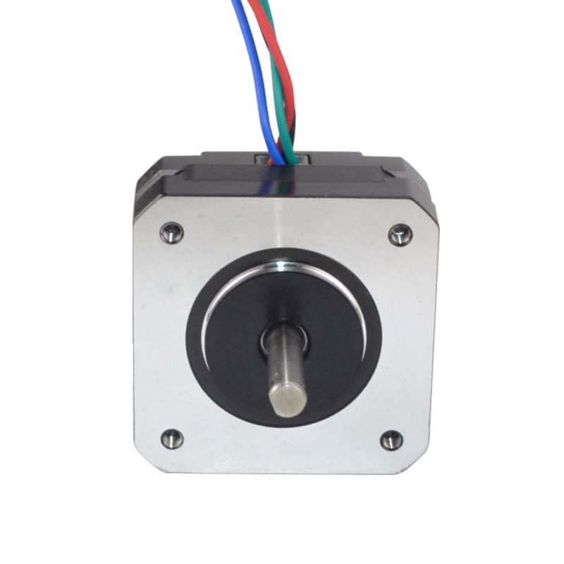 Nema 17 Bipolaire Stappenmotor 1.8deg 16Ncm(22.66oz.in) 1A Extruder Motor 42x42x21.5mm 4 Draden - 17HS08-1004S | StepperOnline