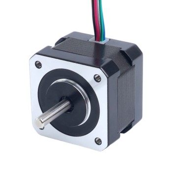 Nema 17 Unipolair 1,8deg 16Ncm(22,66oz.in) 0,31A 42x42x33mm 6 Draden