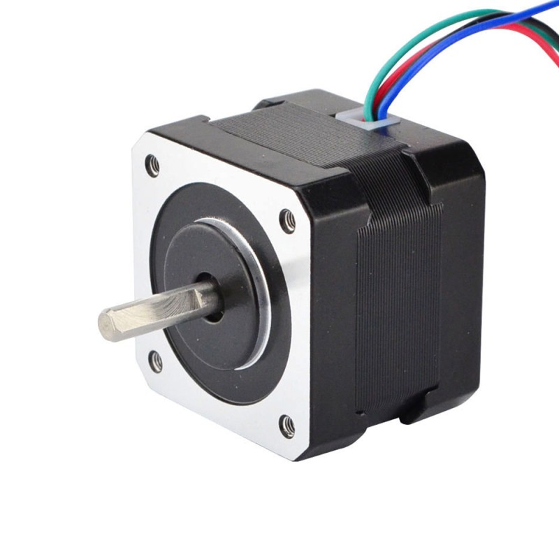 Nema 17 Bipolair 1,8deg 26Ncm(36.82oz.in) 0.4A 42x42x34mm 4 Draden