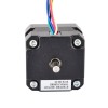 Dubbele as Nema 17 Unipolair 16Ncm(22.66oz.in) 0.95A 42x42x33mm 6 Draden