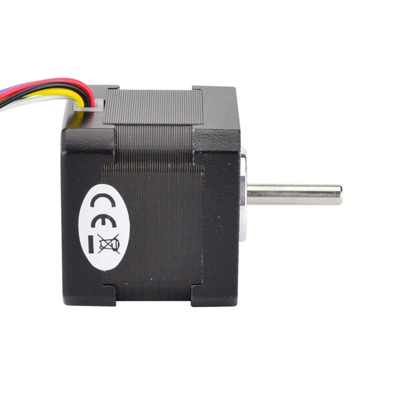 Nema 17 Unipolair 1,8deg 26Ncm(36.82oz.in) 1.2A 42x42x39mm 6 Draden