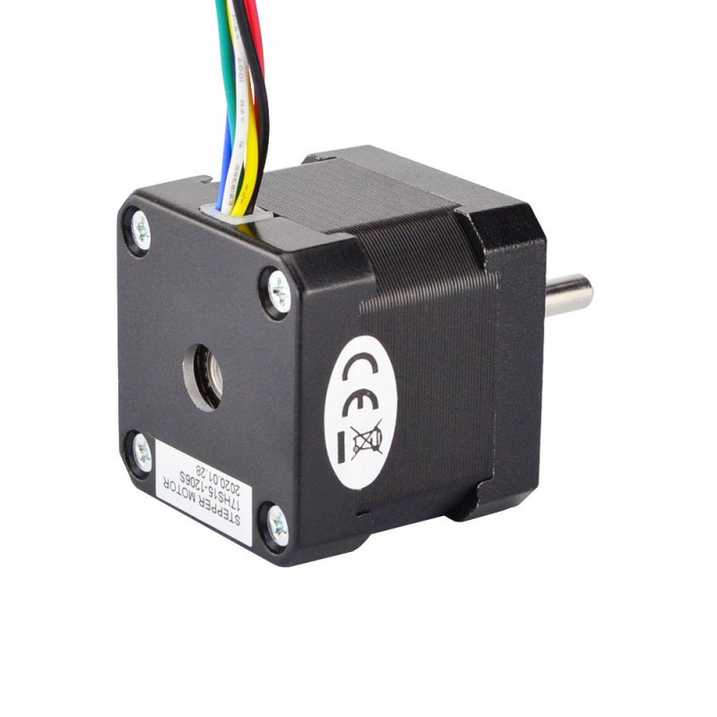 Nema 17 Unipolair 1,8deg 26Ncm(36.82oz.in) 1.2A 42x42x39mm 6 Draden