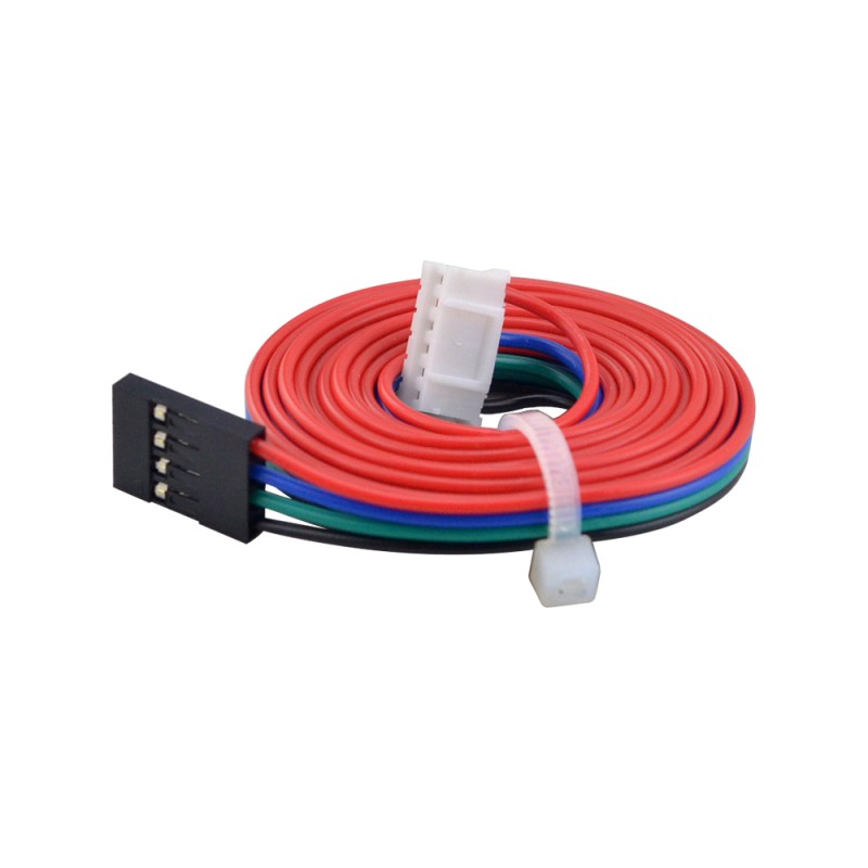 E Serie Nema 17 Bipolair 42Ncm(59.49oz.in) 1.5A 42x42x38mm 4 Draden met 1m Kabel & Aansluiting E Serie Nema 17 Bipolair 42Ncm(59.49oz.in) 1.5A 42x42x38mm 4 Draden met 1m Kabel & Aansluiting