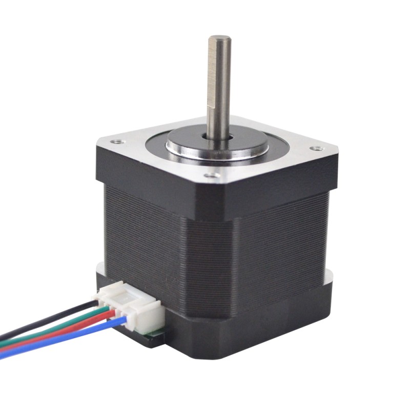 Nema 17 Bipolair 45Ncm(63.74oz.in) 1.5A 42x42x39mm 4 Draden w/ 1m Pin Connector