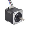 5st Nema 17 Bipolair 45Ncm(63.74oz.in) 1.5A 42x42x39mm 4 Draden/ 1m Pin Connector