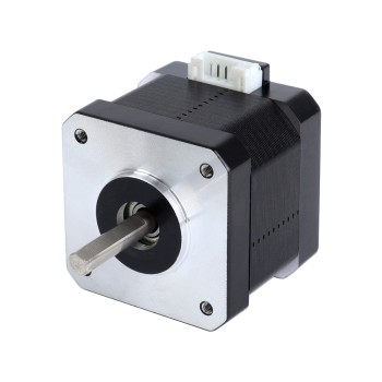 Nema 17 bipolaire stappenmotor 42Ncm(59,48oz.in) 1,7A 42x42x37,5mm 4 draden met 1m kabel en connector