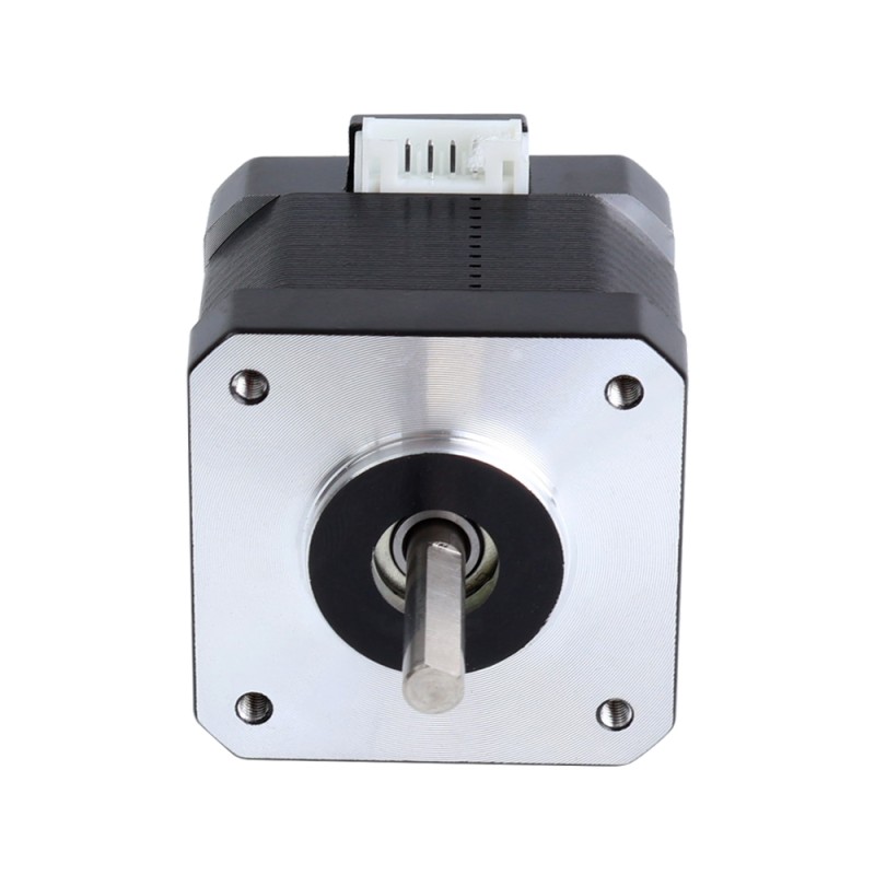 Nema 17 bipolaire stappenmotor 42Ncm(59,48oz.in) 1,7A 42x42x37,5mm 4 draden met 1m kabel en connector - 17HS15-1704S | StepperOnline