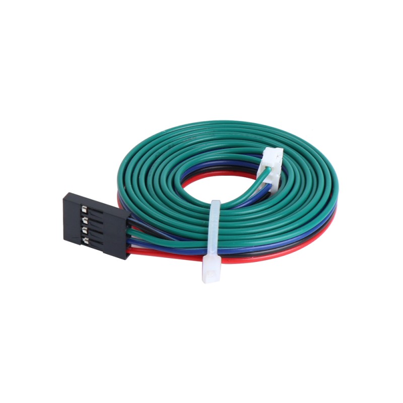 Nema 17 bipolaire stappenmotor 42Ncm(59,48oz.in) 1,7A 42x42x37,5mm 4 draden met 1m kabel en connector - 17HS15-1704S | StepperOnline