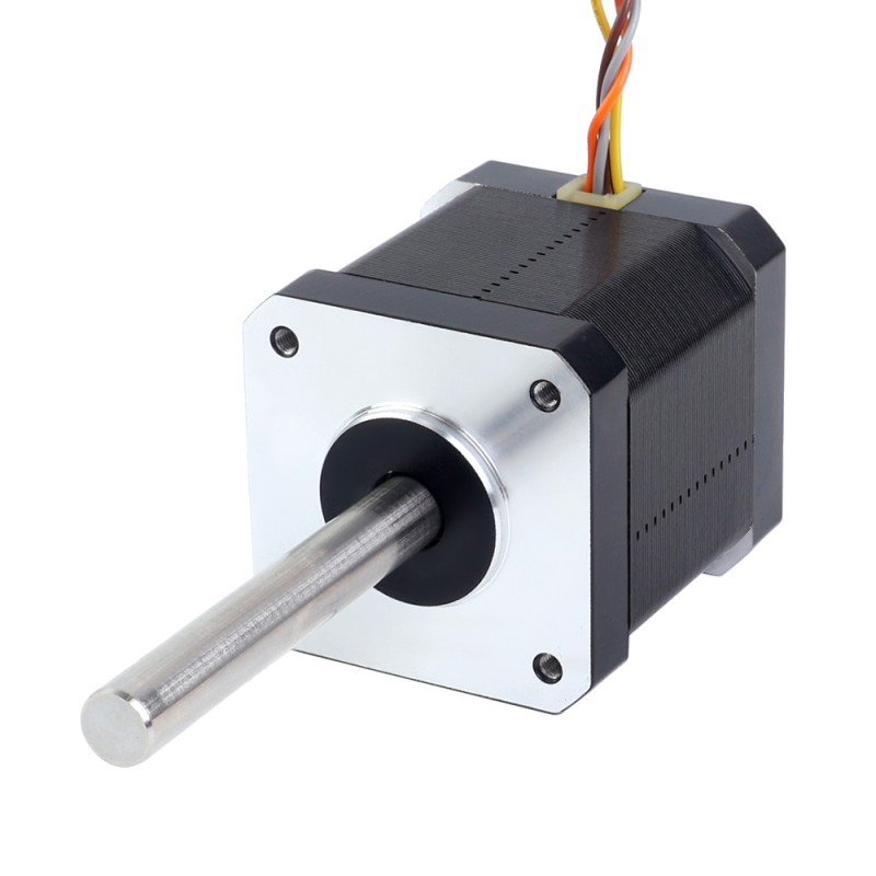 Nema 17 stappenmotor voor hoge temperaturen 55Ncm (77,93oz.in) 55mm Φ8mm ronde as isolatieklasse H 180C - 17HS19-2504S-H-V2 | StepperOnline