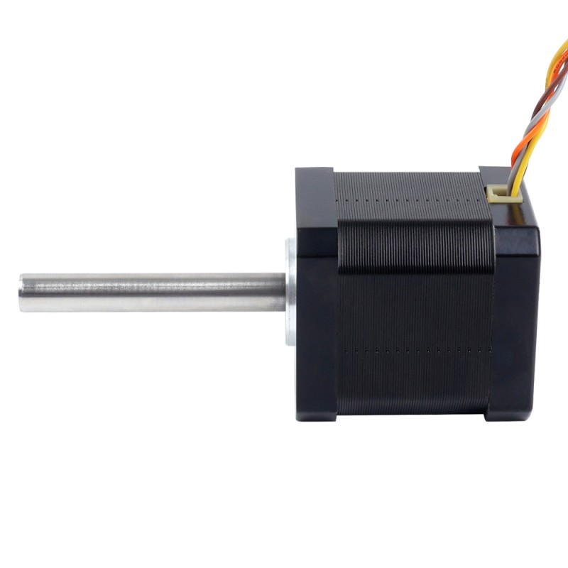 Nema 17 stappenmotor voor hoge temperaturen 55Ncm (77,93oz.in) 55mm Φ8mm ronde as isolatieklasse H 180C - 17HS19-2504S-H-V2 | StepperOnline
