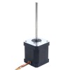 Nema 17 Hoge Temperatuur Stappenmotor 55Ncm(77,93oz.in) 80mm D-vormige As Φ5mm Isolatieklasse H 180C - 17HS19-2504S-H-V5 | StepperOnline