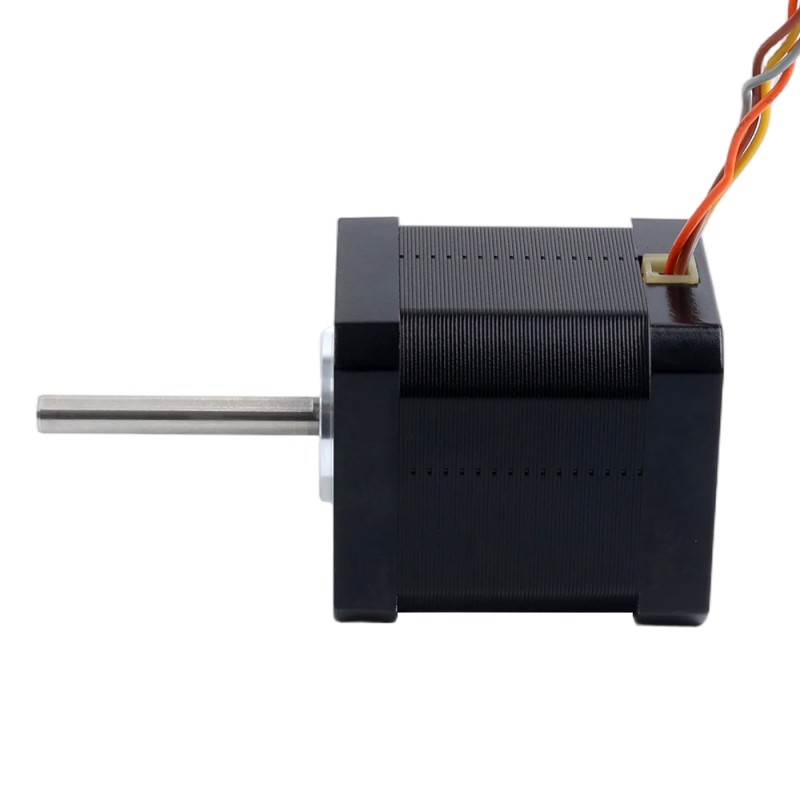 Nema 17 hoge temperatuur stappenmotor 55 Ncm(77,93oz.in), 38mm D-type as Φ5mm, isolatieklasse H 180°C met JST-XH connector - 17HS19-2504S-H-V6 | StepperOnline