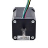 Dubbele as Nema 17 Bipolair 1,8deg 65Ncm(92oz.in) 1.2A 42x42x60mm 6 Draden