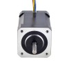 Dubbele as Nema 17 Bipolair 1,8deg 65Ncm(92oz.in) 1.2A 42x42x60mm 6 Draden