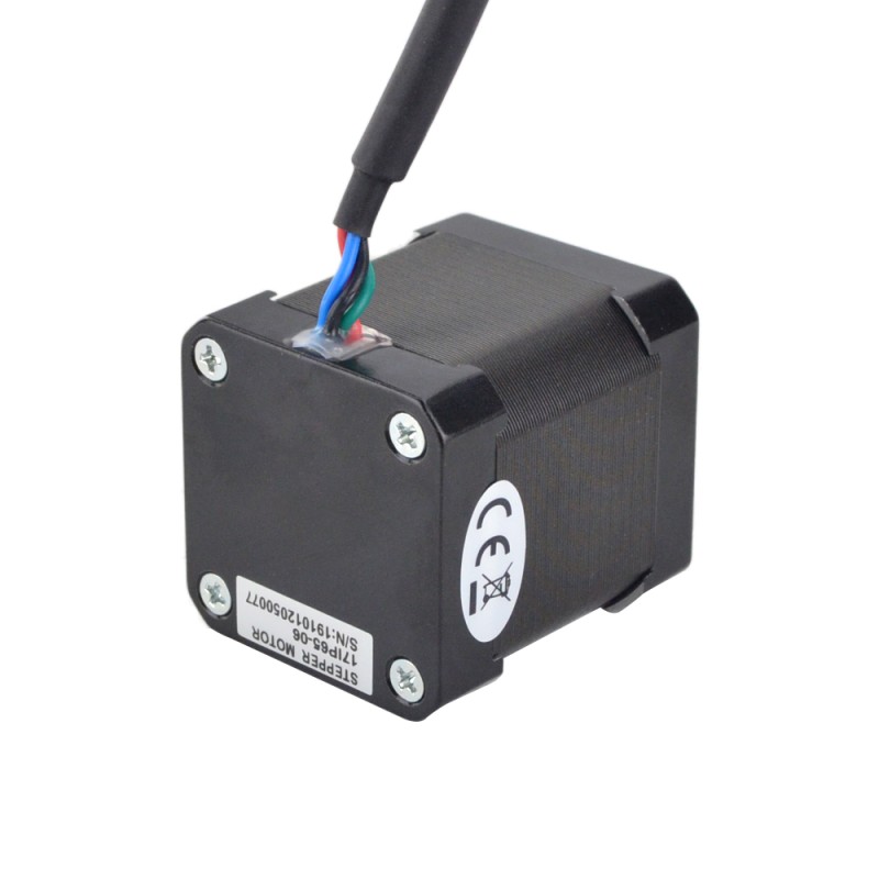 P serie IP65 Waterdichte Nema 17 Stappenmotor 2.0A 0.59Nm(83.57oz.in)