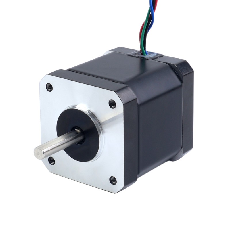 P-serie IP65 waterdichte Nema 17 stappenmotor 0.59Nm(83.57oz.in) 2.0A 42x42x49mm - 17IP65S-06 | StepperOnline