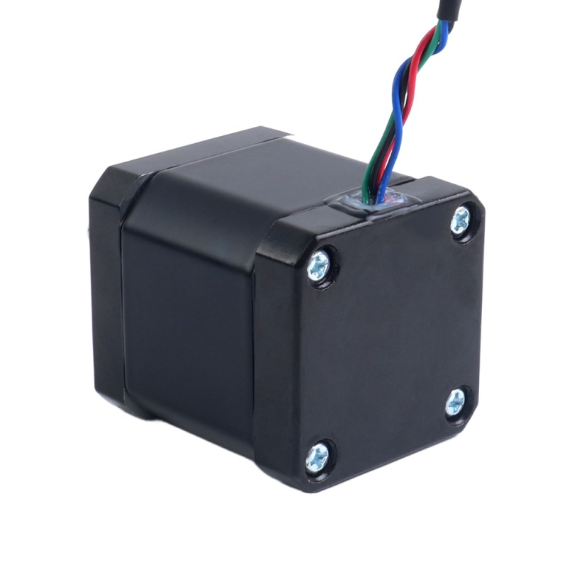 P-serie IP65 waterdichte Nema 17 stappenmotor 0.59Nm(83.57oz.in) 2.0A 42x42x49mm - 17IP65S-06 | StepperOnline