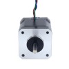 P-serie IP65 waterdichte Nema 17 stappenmotor 0.59Nm(83.57oz.in) 2.0A 42x42x49mm - 17IP65S-06 | StepperOnline