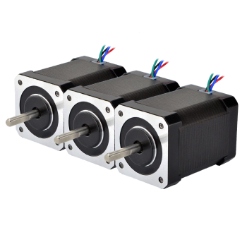 3PCS Nema 17 Bipolair 1.8deg 76Ncm(107.62oz.in) 2.1A 42x42x60mm 4 Draden