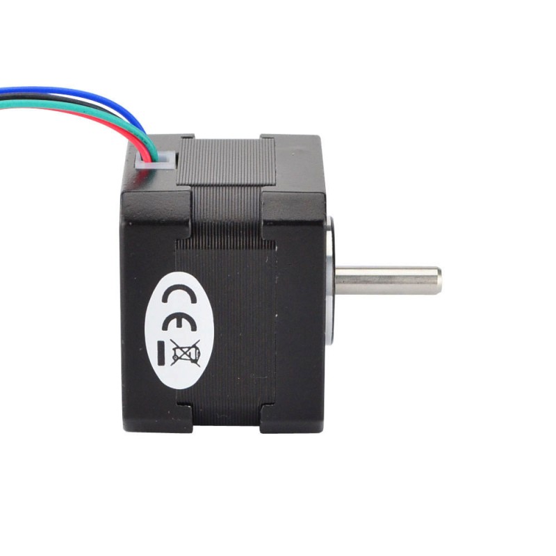 Nema 17 Bipolair 1,8deg 26Ncm(36.82oz.in) 0.4A 42x42x34mm 4 Draden