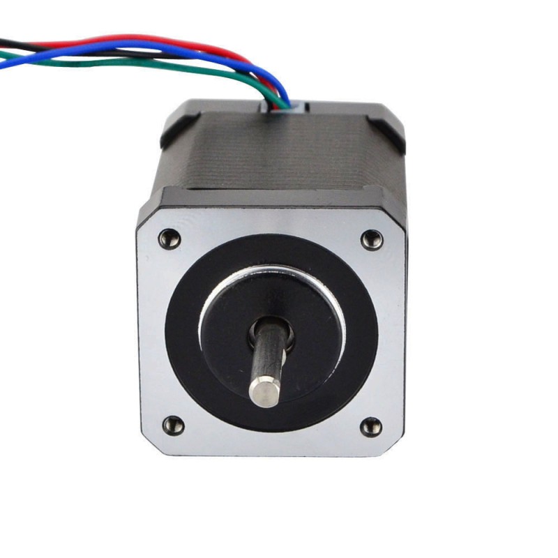 Nema 17 Bipolair 1,8deg 65Ncm(92,05oz.in) 0,60A 42x42x60mm 4 Draden - 17HS24-0644S | StepperOnline