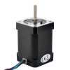 Nema 17 Bipolair 1,8deg 65Ncm(92,05oz.in) 0,60A 42x42x60mm 4 Draden - 17HS24-0644S | StepperOnline