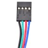 Nema 17 Bipolair 45Ncm(63.74oz.in) 2A 42x42x40mm 4 Draden met 1m Kabel & Aansluiting