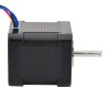 Nema 17 Bipolair 59Ncm(83.55oz.in) 2A 42x48mm 4 Draden met 1m Kabel & Aansluiting