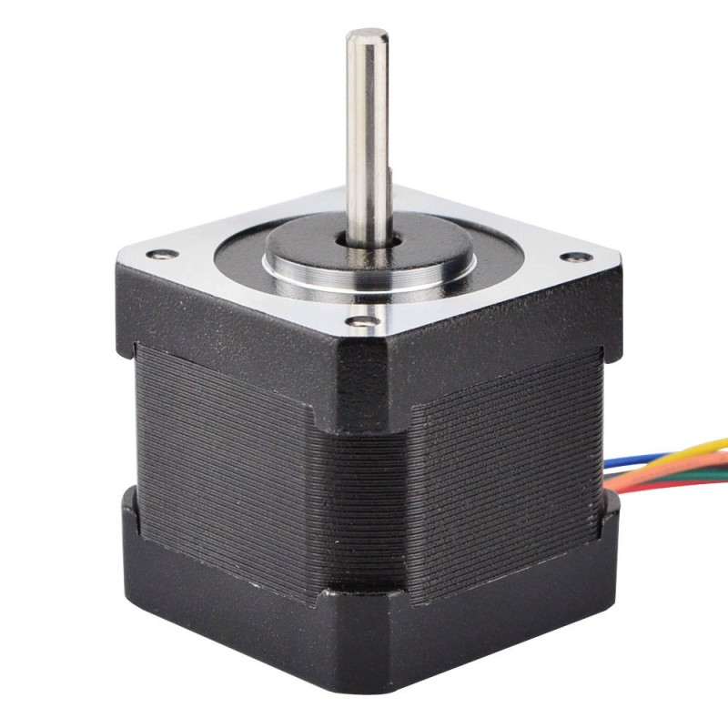 Nema 17 Unipolair 0,9deg 26Ncm(36.82oz.in) 0.4A 42x42x39mm 6 Draden