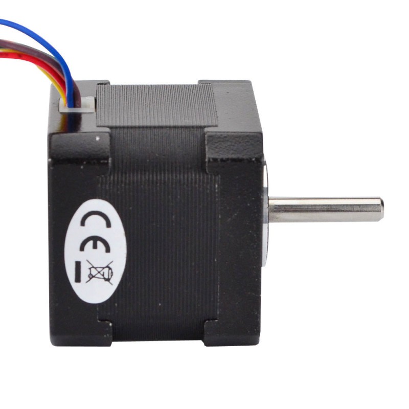 Nema 17 Unipolair 0,9deg 26Ncm(36.82oz.in) 0.4A 42x42x39mm 6 Draden