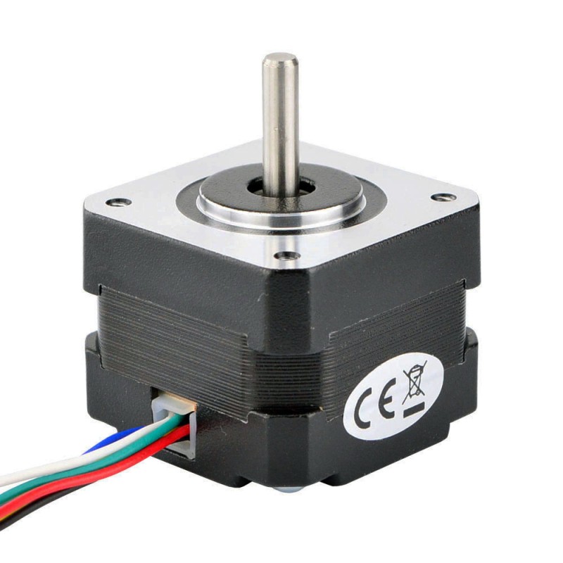 Nema 17 Unipolair 1,8deg 16Ncm(22,66oz.in) 0,95A 42x42x33mm 6 Draden