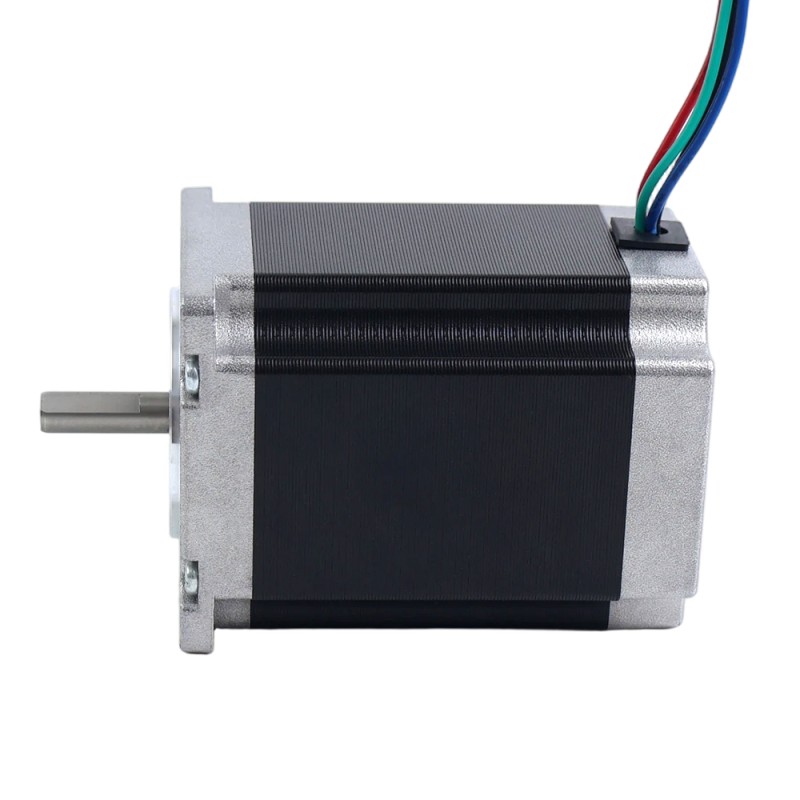 E serie Nema 23 Bipolair 1,8deg 1,85Nm(261,98oz.in) 2,8A 57x57x76mm 4 Draden