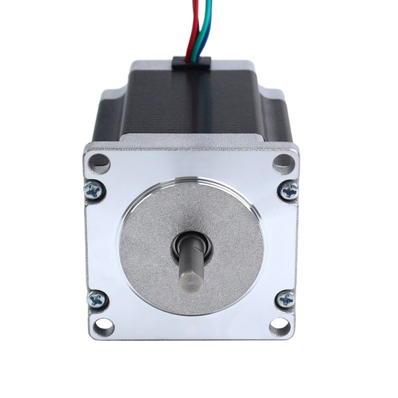 E serie Nema 23 Bipolair 1,8deg 1,85Nm(261,98oz.in) 2,8A 57x57x76mm 4 Draden