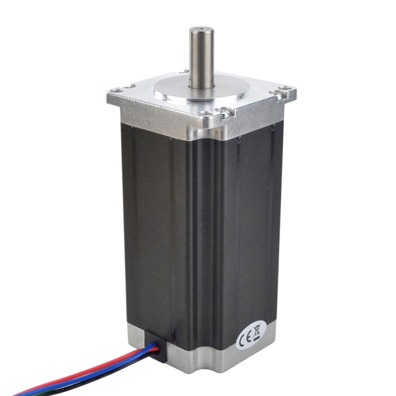 E-serie Nema 23 Bipolair 1,8deg 3,0Nm(425oz.in) 4,2A 57x57x113mm 4 Draden