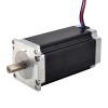E-serie Nema 23 Bipolair 1,8deg 3,0Nm(425oz.in) 4,2A 57x57x113mm 4 Draden