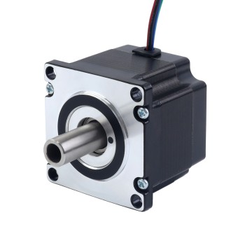 Dubbele as Nema 23 holle as stappenmotor bipolaire 0.78 Nm (110.5oz.in) 2.0A 57x57x45mm