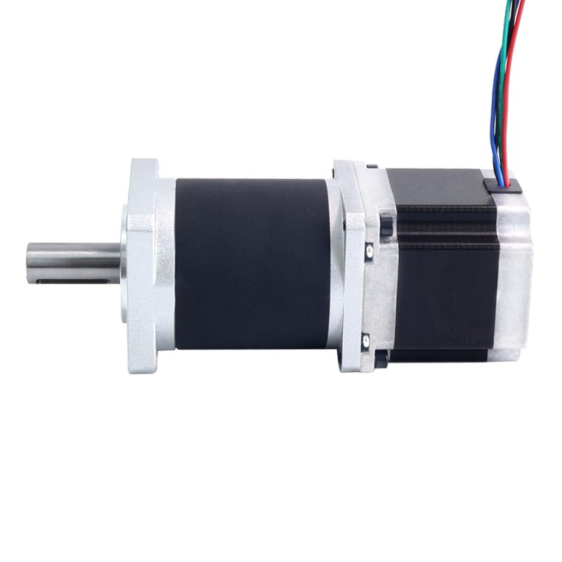 Nema 23 stappenmotor L=55mm overbrengingsverhouding 100:1 hoge precisie planetaire versnellingsbak