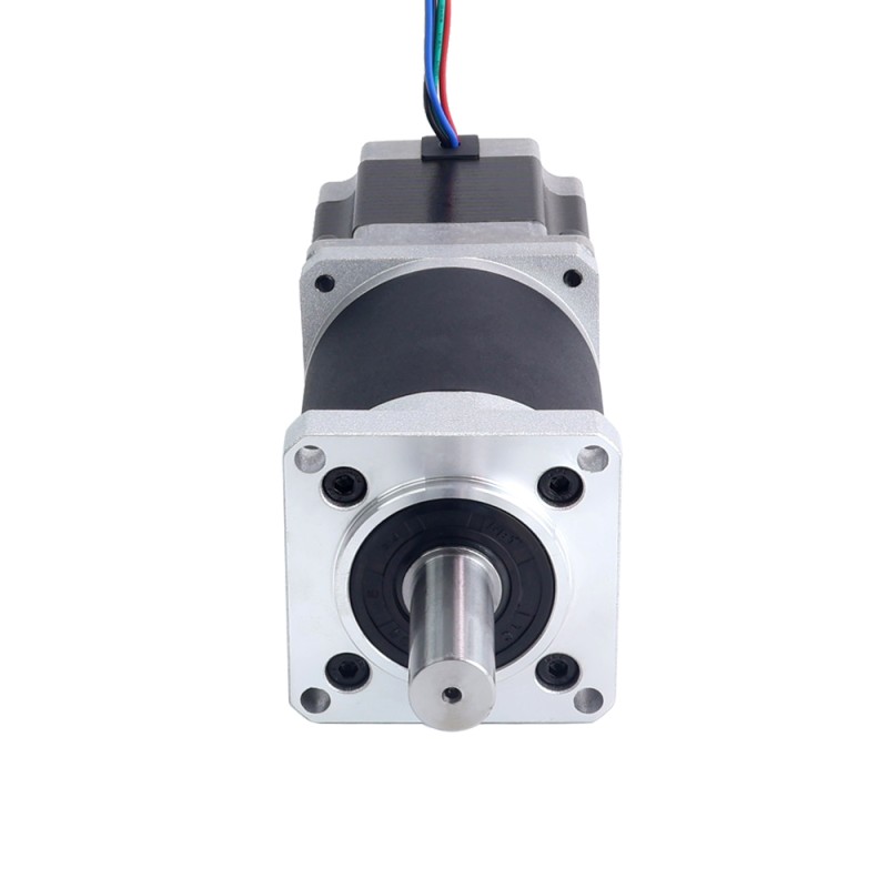 Nema 23 stappenmotor L=55mm overbrengingsverhouding 100:1 hoge precisie planetaire versnellingsbak