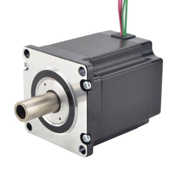 Dubbele as Nema 23 holle as stappenmotor bipolaire 1.45Nm (205.38oz.in) 2.0A 57x57x65mm Dubbele as Nema 23 holle as stappenmotor bipolaire 1.45Nm (205.38oz.in) 2.0A 57x57x65mm