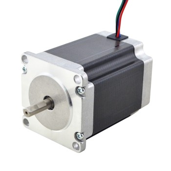 Nema 23 hoge temperatuur stappenmotor 1,85 Nm (261.98oz.in) isolatie klasse H 180C