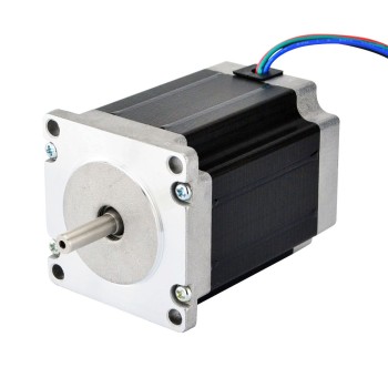 Nema 23 Bipolair 1,85Nm (261,98oz.in) 2,8A 57x57x76,5mm 4 Draden Φ 6mm Schacht