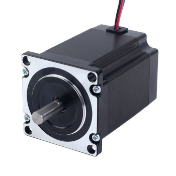 Nema 23 Bipolair 1,9Nm(269,06oz.in) 2,8A 57x57x76,5mm 4 Draden Φ8mm  Schacht