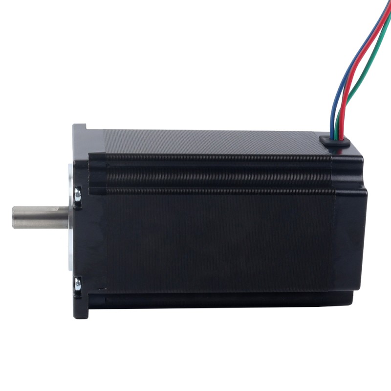Nema 23 stappenmotor bipolair 1,8 graden 3,00Nm(424,83oz.in) 5,0A 57 x 57 x 100mm 4 draden - 23HS39-5004S | StepperOnline