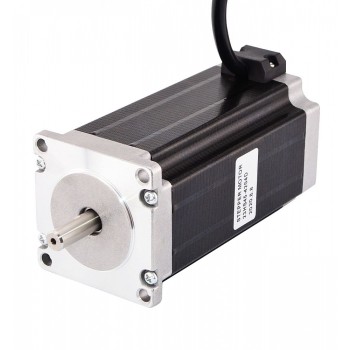 Dubbele as Nema 23 bipolair 2,8 Nm (396,51 oz.in) 4,2 A 57x57x113 mm 4 draden