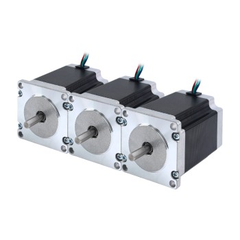 3st E Serie Nema 23 Bipolair 1.8deg 2,0Nm(283,22oz.in) 2,8A 57x57x76mm 4 Draden