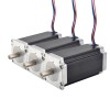 3st E Serie Nema 23 Bipolair 1.8deg 3.0Nm(425oz.in) 4.2A 57x57x113mm 4 Draden